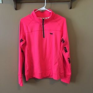 Pink Quarter Zip